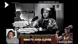 Reation Evos Clover ttg Trio M1 Pensi + Jenny FTV      #clover #wannn #REKT