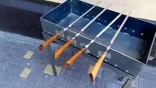 Шампура сабля с деревянными ручками