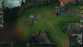 Some lol troll with Garen Tank