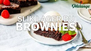 Slik lager du brownies | Baketips fra Melange