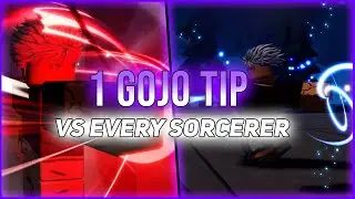 1 GOJO TIP vs EVERY SORCERER | Sorcerer Battlegrounds