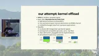Netdev 0x17 - kernel offload with complete host kernel functionalities