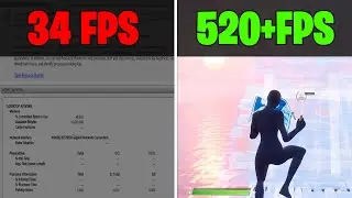 How PROS Get +500 FPS & 0 Input Delay in Fortnite! ✅ Season 2