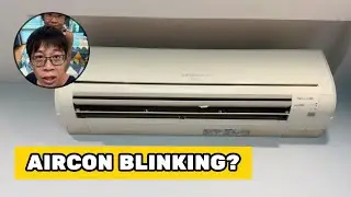 Mitsubishi Starmex aircon blinking 5 times = Error with the condenser unit (MSY-GE24VA)