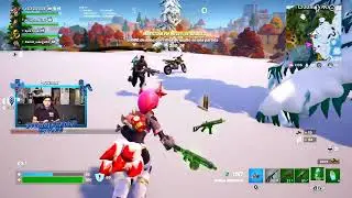 Mi Compañero Ganó La Partida A Poca Vida Al Final De La Partida. #fortnite #zerobuild