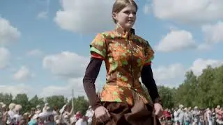 Русская традиционная мода на фестивале «Гуляй Город»