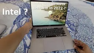 I bought an Intel Macbook Pro in 2022
