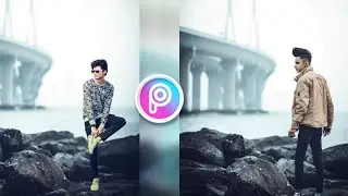 Boy Alone Photo Editing Beach | Picsart editing 2022 #photoediting