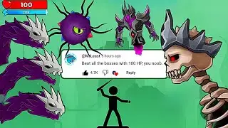 how to defeat all bosses without armor | The Archers 2| BYV