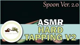 ASMR Hard Tapping with a plastic spoon Ver 2.0