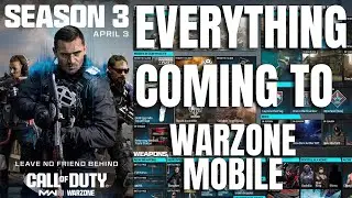 Season 3 Content | Free Weapons - Blueprints | New Game Modes and Maps - Warzone Mobile