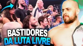 FIZ UM VLOG NOS BASTIDORES DA BWF E DA LUTA LIVRE