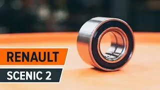 Wie RENAULT SCENIC 2 Radlager hinten wechseln TUTORIAL | AUTODOC