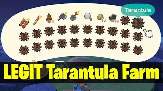 LEGIT Tarantula Farming | Animal Crossing: New Horizons