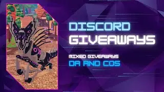 Discord Giveaways (Mixed Giveaways) [Creatures of Sonaria and Dragon Adventures - Roblox]