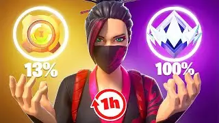 1H pour PASSER de BRONZE à UNREAL en SOLO sur FORTNITE ! 🥵