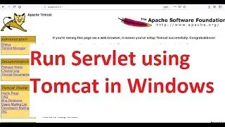How to run servlet program in tomcat by Ramdas Sir [in Marathi]