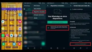 Como Volver A la versión Anterior De Whatsapp Web Y reparar los errores