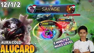 SAVAGE! Alucard Perfect Gameplay [ Former Top 1 Global Alucard ] By COLD - Mobile Legends