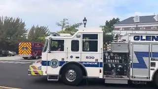 Glencoe Illinois Public Safety Squad 30 + Ambulance 30 responding
