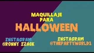 MAQUILLAJE PARA HALLOWEEN ·#2