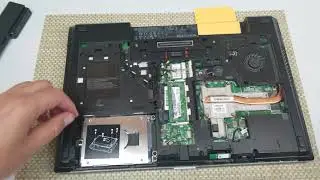 How to remove replace or upgrade HP EliteBook 8560P RAM Memory modules and Hard drive