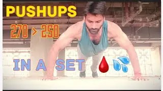 270 Push-ups in a set l Pushups Challenge l Pushups for chest l Ambikesh 🧿🧿🧿🧿🧿