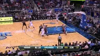 Dwyane Wade highlights vs Magic 31/12/12 21 points (clutch steal)