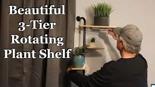 3 Tier Rotating Window Plant Shelves For The Indoors