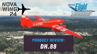 DH.88 Comet - Microsoft Flight Simulator Add-On Review
