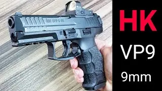 HK VP9 OR, first impressions and test. Best grip on all Strike Fire handguns I've ever held! 9mm