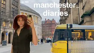 manchester diaries 📓☕️ art school, dying my hair red + nights out