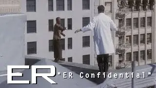 Carter's Patient Jumps Off The Roof | ER