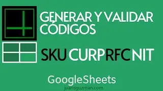 Generate and validate ID codes in Google Sheets using functions