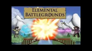 Играю в роблокс в режим ELEMENTAL BATTLEGROUND
