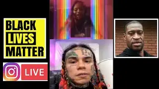 6ix9ine & Nicki Minaj LIVE on Instagram Talking About Goerge Floyd Black Lives Matter and TROLLZ