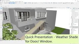 Quick Presentation -  Weather Shade for Door/ Window.
