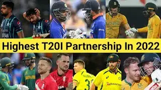 Highest T20I Partnership In 2022
