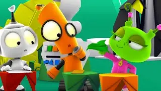 How To Make Origami ? | Rob The Robot | Fun Cartoon Series