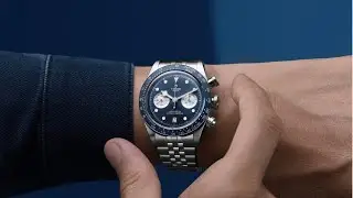 Tudor announced the brand new 41mm Tudor Black Bay Chrono "Blue" Boutique Edition! M79360B-0002