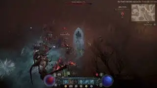 Diablo 4 Xbox Level 83 Ice Sorcerer Quick Helltide after patch 110a