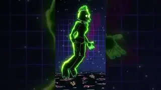 Glitch Glamrock Chica FNaF Security Breach Animation