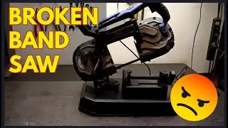 I Bought A BROKEN 199$ Band Saw! (Tool Review)