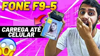 TWS F9 Bluetooth Headphones | Case with Super Battery that Charges Even Your Cell Phone! But is i...