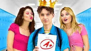 ¡Crush Del Campus VS Estudiante Pobre! SITUACIONES DIVERTIDAS RICO VS POBRE ❤️