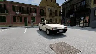 Заезд до конца. Блокпост уничтожитель. Beam.ng Drive