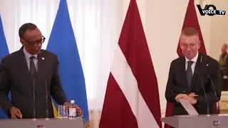 Perezida Kagame yatashye ikimenyetso cy’urwibutso rw’abazize Jenoside yakorewe Abatutsi  muri Latvia