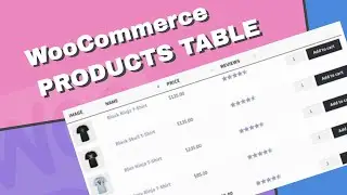 How to Display WooCommerce Products in a Table List View