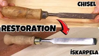 ESKİ İSKARPELA RESTORASYONU - ÇÖPE GİDECEKTİ EN KESKİN İSKARPELA OLDU