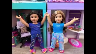 American Girl Lila GOTY 2024 Bedroom, Packing For Vacation, Overnight Stay!